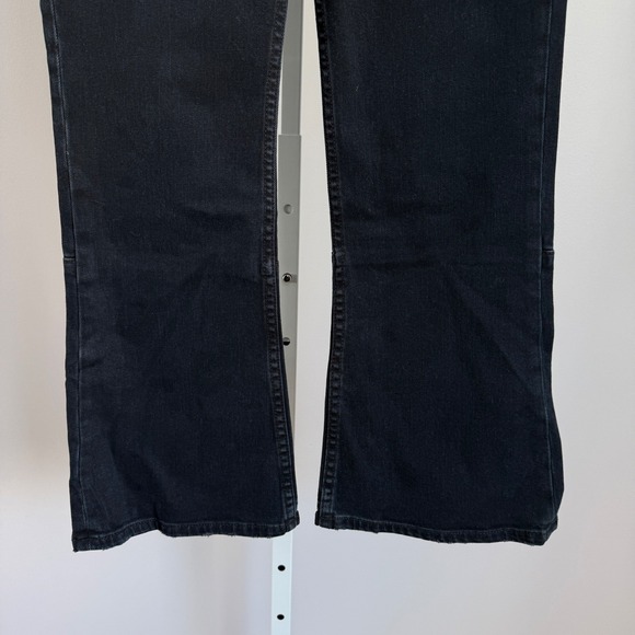 Proenza Schouler Women's NWT Cropped Flare Jeans Black Wash Size 26 Denim NWT - Picture 5 of 11